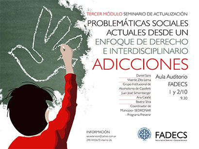 TERCER MÓDULO DEL SEMINARIO DE ACTUALIZACIÓN “PROBLEMÁTICAS SOCIALES CON ENFOQUE DE DERECHO INTERDISCIPLINARIO”